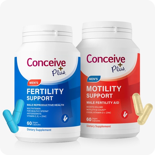 [870701711] Motility Booster - Male Fertility Support 60 + Sperm Motility Supplement 60 Caps