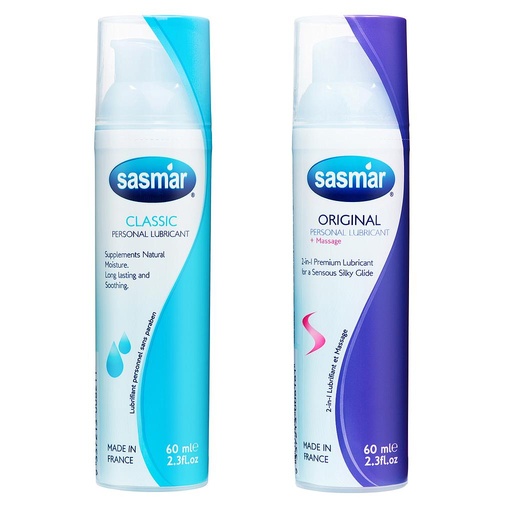 [BDL81821] Original Silicone + Classic Water-based Lubes 60ml/2.3oz (x2)
